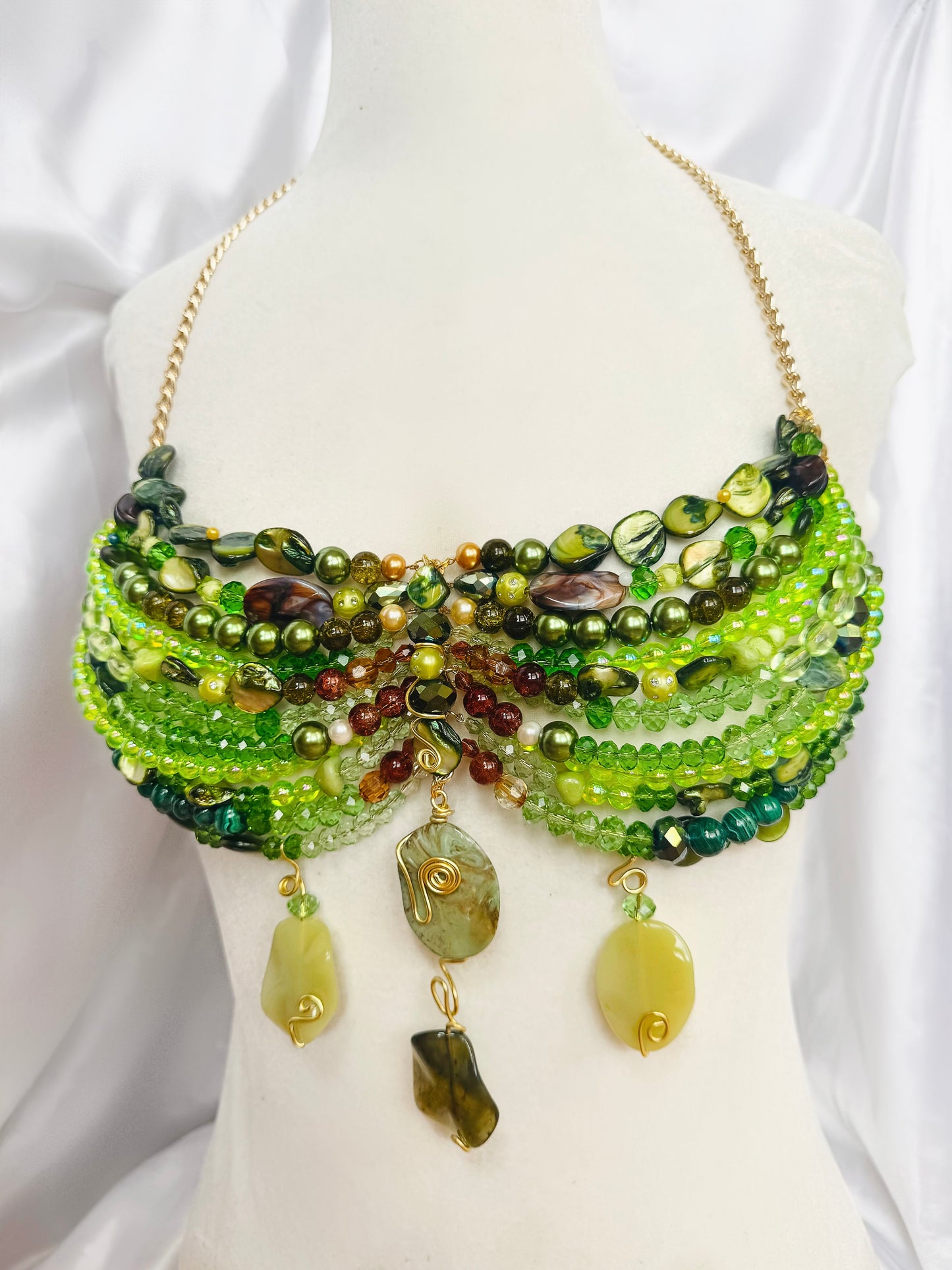 FAEAURA - BEADED BRALETTE