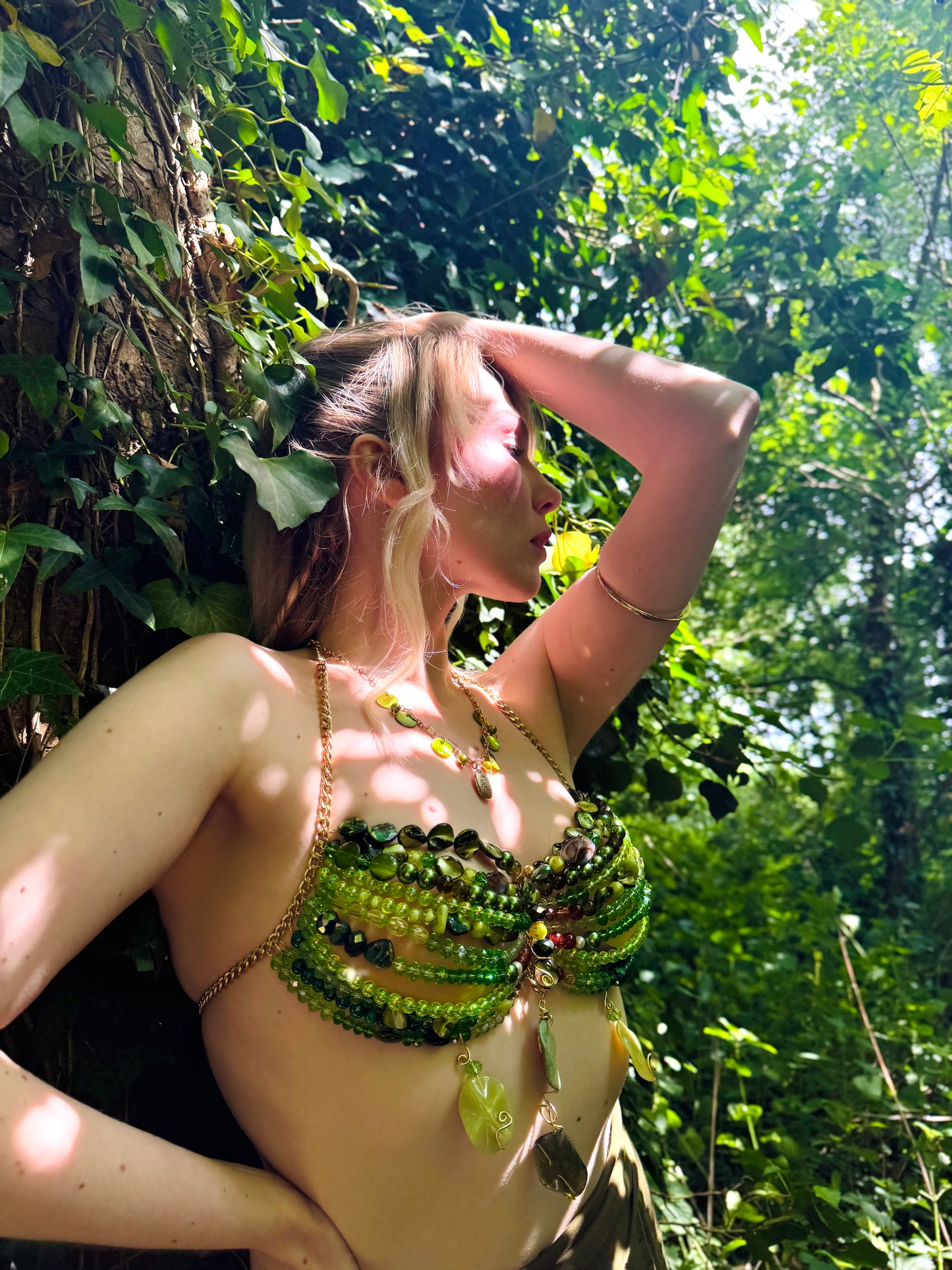 FAEAURA - BEADED BRALETTE