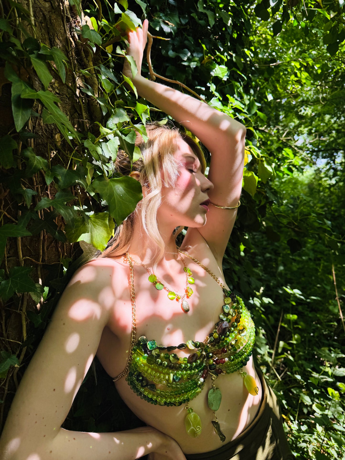 FAEAURA - BEADED BRALETTE